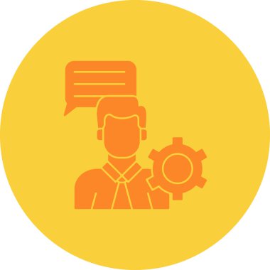 Seo simgesinin vektör illüstrasyonu