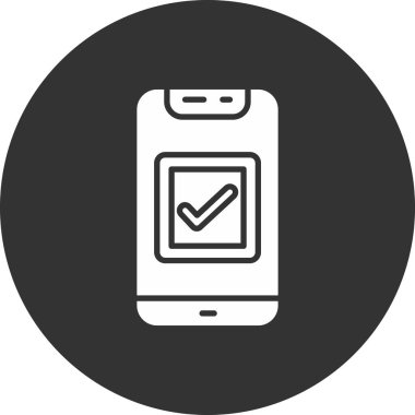 mobil simge vektör illüstrasyonu