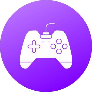 joystick simgesi vektör illüstrasyonu