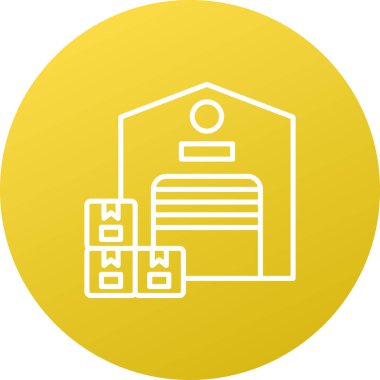 Yapı simgesinin vektör illüstrasyonu