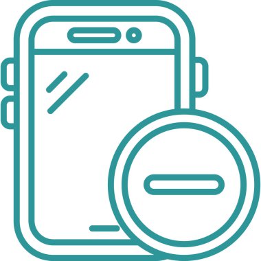 Modern simgenin vektör illüstrasyonu