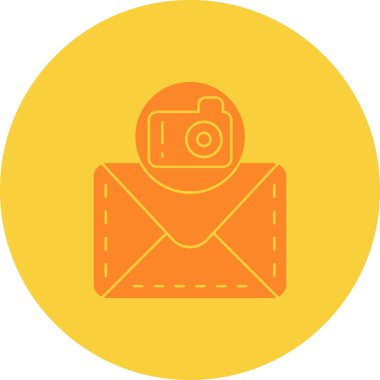 kamera simgesi vektör illüstrasyonu