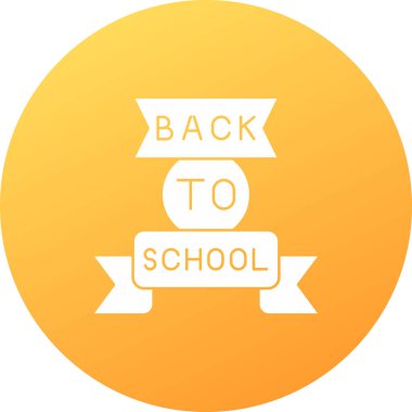 Okula geri dön web etiketi