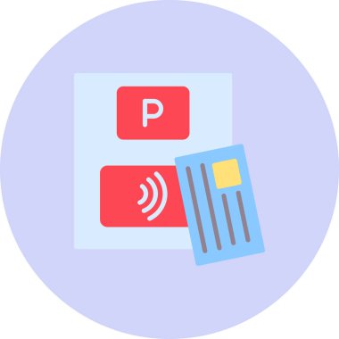 belge simgesi. vektör illüstrasyonu