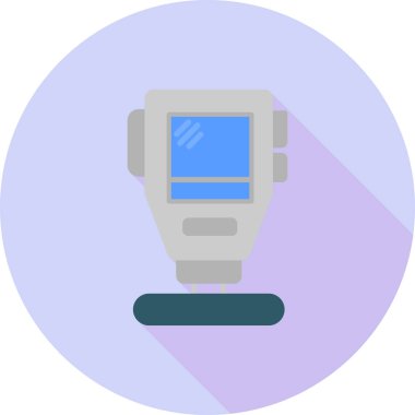 Kamera. Web simgesi basit illüstrasyon