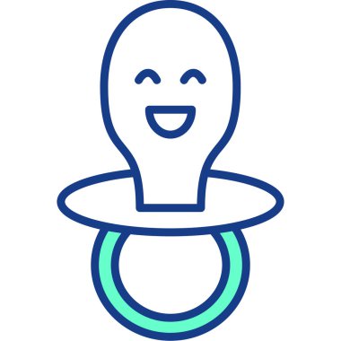 ampul simgesi vektör illüstrasyonu