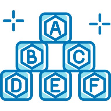 Eğitim ikonu, eğitim konsepti vektör illüstrasyonu