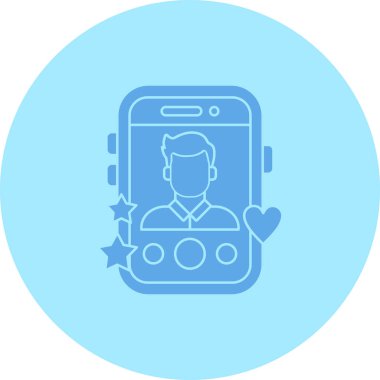 mobil simge vektör illüstrasyonu