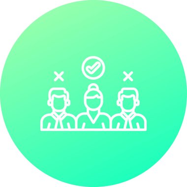 iş simgesi vektör illüstrasyonu