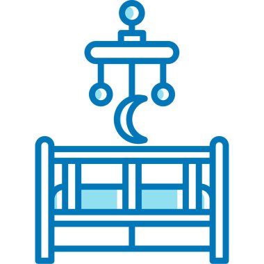 Modern b 'nin vektör illüstrasyonu eksik simgesi