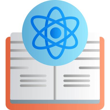 Bir kitabın vektör illüstrasyonu