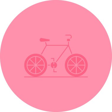 bisiklet ikonu vektör illüstrasyonu