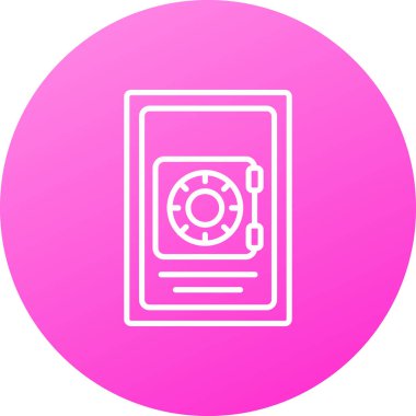 Modern simgenin vektör illüstrasyonu