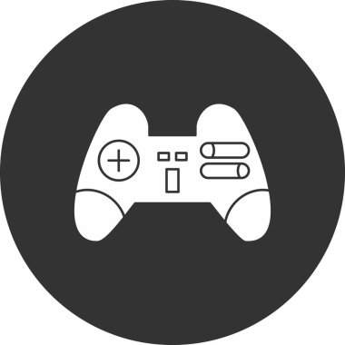 Oyun kolu. Web simgesi basit tasarım