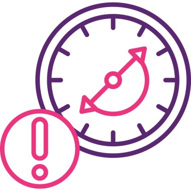 Pusula. Web simgesi basit illüstrasyon