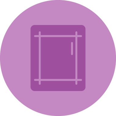 b b modern simgesinin vektör illüstrasyonu