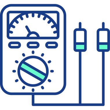 denetim seviyesi metre simgesi - dış hat biçimi