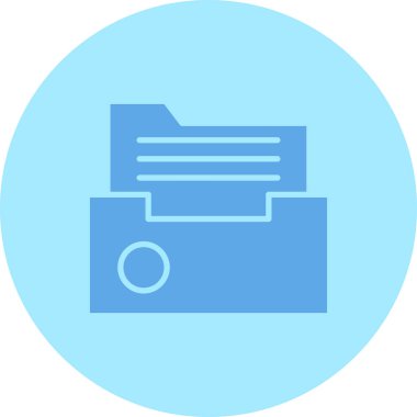 Dosya. Web simgesi basit illüstrasyon