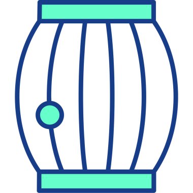 Varil simge vektör çizim