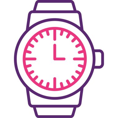 Modern saatin vektör çizimi