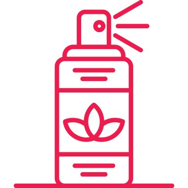 şişe şişe parfümü ikonu vektör çizimi çizimi