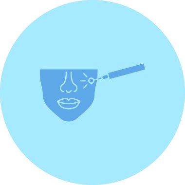 Elinde bir bardak su vektörü illüstrasyonu olan kadın.