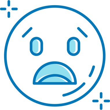 emoji. Web simgesi basit illüstrasyon