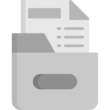 belge dosya simgesi ana hat biçiminde