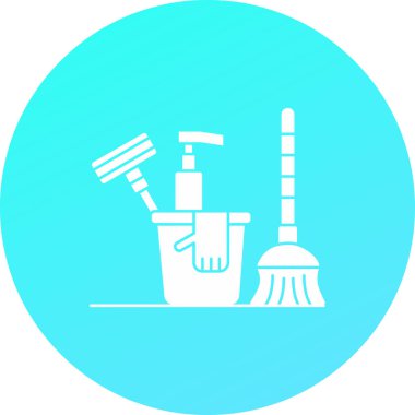 Bahçe simgesinin vektör illüstrasyonu