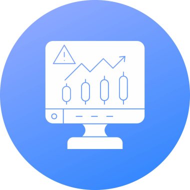 vektör cinsinden iş grafiği simgesi