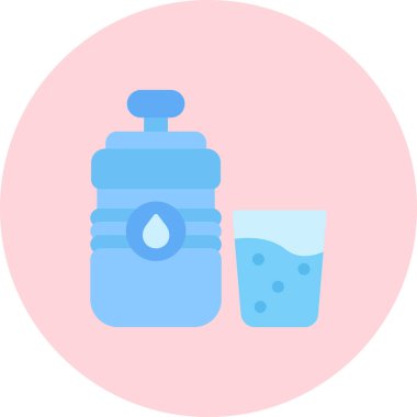 Su içeceğim. Basit tasarım