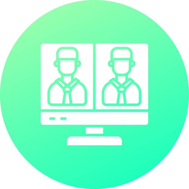 Modern eğitim ikonunun vektör illüstrasyonu