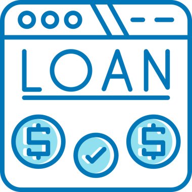 Kredi web etiketi simgesi