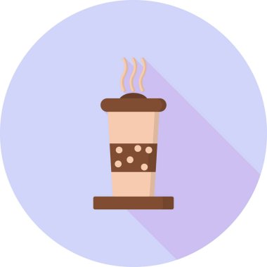 Kahve fincanı. Basit tasarım