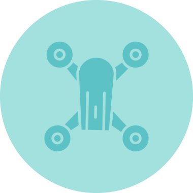 İHA. Web simgesi basit illüstrasyon