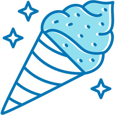 Dondurma. Basit resimleme