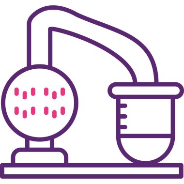 Boya silindiri ikonu. vektör illüstrasyonu