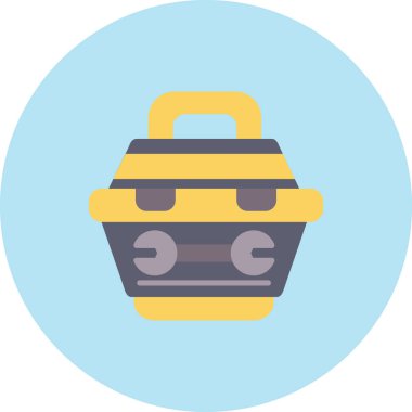 Modern simgenin vektör illüstrasyonu