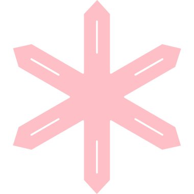 Noel şekeri süsleme simgesi ana hatlarıyla