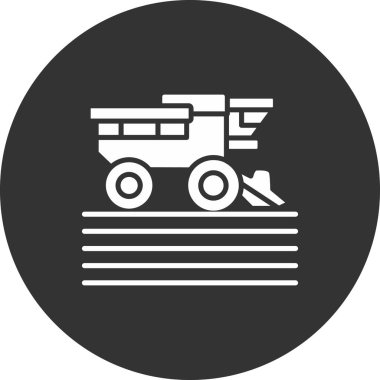 Kamyon simgesinin vektör illüstrasyonu