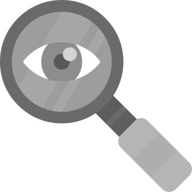 Arama simgesi vektör illüstrasyonu