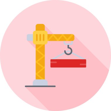 inşaat simgesi vektör illüstrasyonu