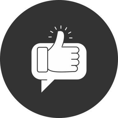 Baş Parmaklıklar Vector Glyph Simgesi Tasarımı