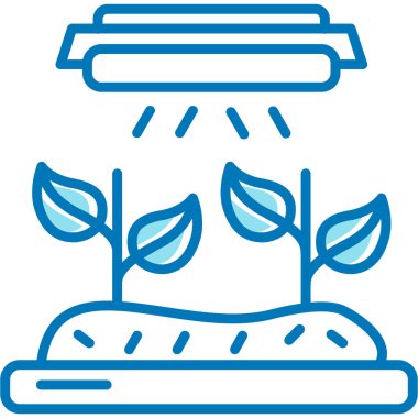 bitki simgesi vektör illüstrasyonu