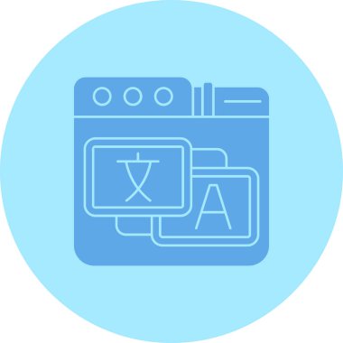 Modern b 'nin vektör illüstrasyonu eksik simgesi