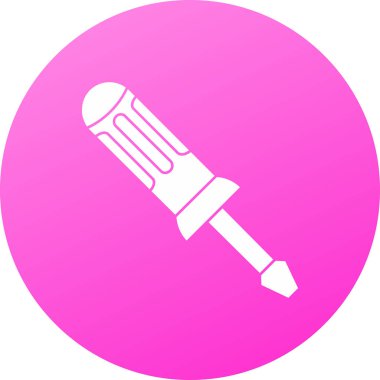 fırça web simgesi basit illüstrasyon