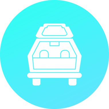 Gıda simgesinin vektör illüstrasyonu