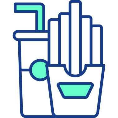 Kova. Web simgesi basit illüstrasyon