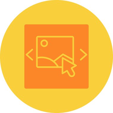 seo modern simgesinin vektör illüstrasyonu