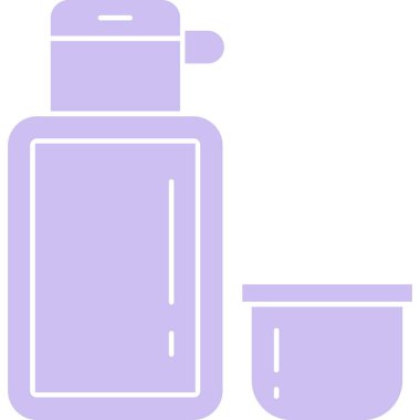 Şişe. Web simgesi basit tasarım